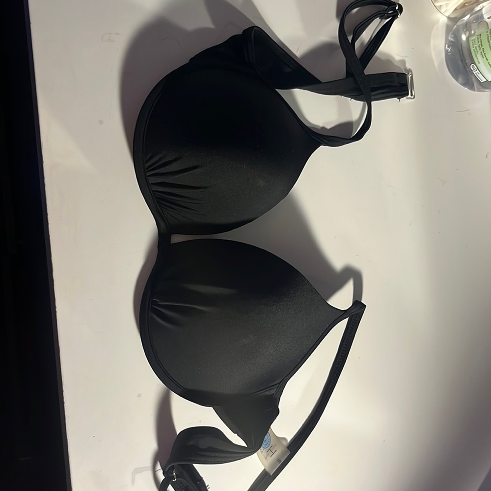 black bikini top